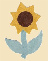 sunflower applique