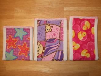 handmade diaper burp cloths