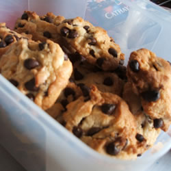 yogurt chocolate chip cookies