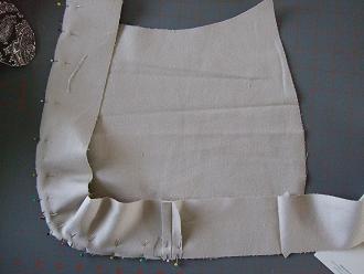 34. Sew the sidebottom piece to the frontback pieces.