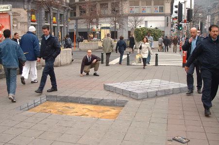 julian beever sidewalk drawing