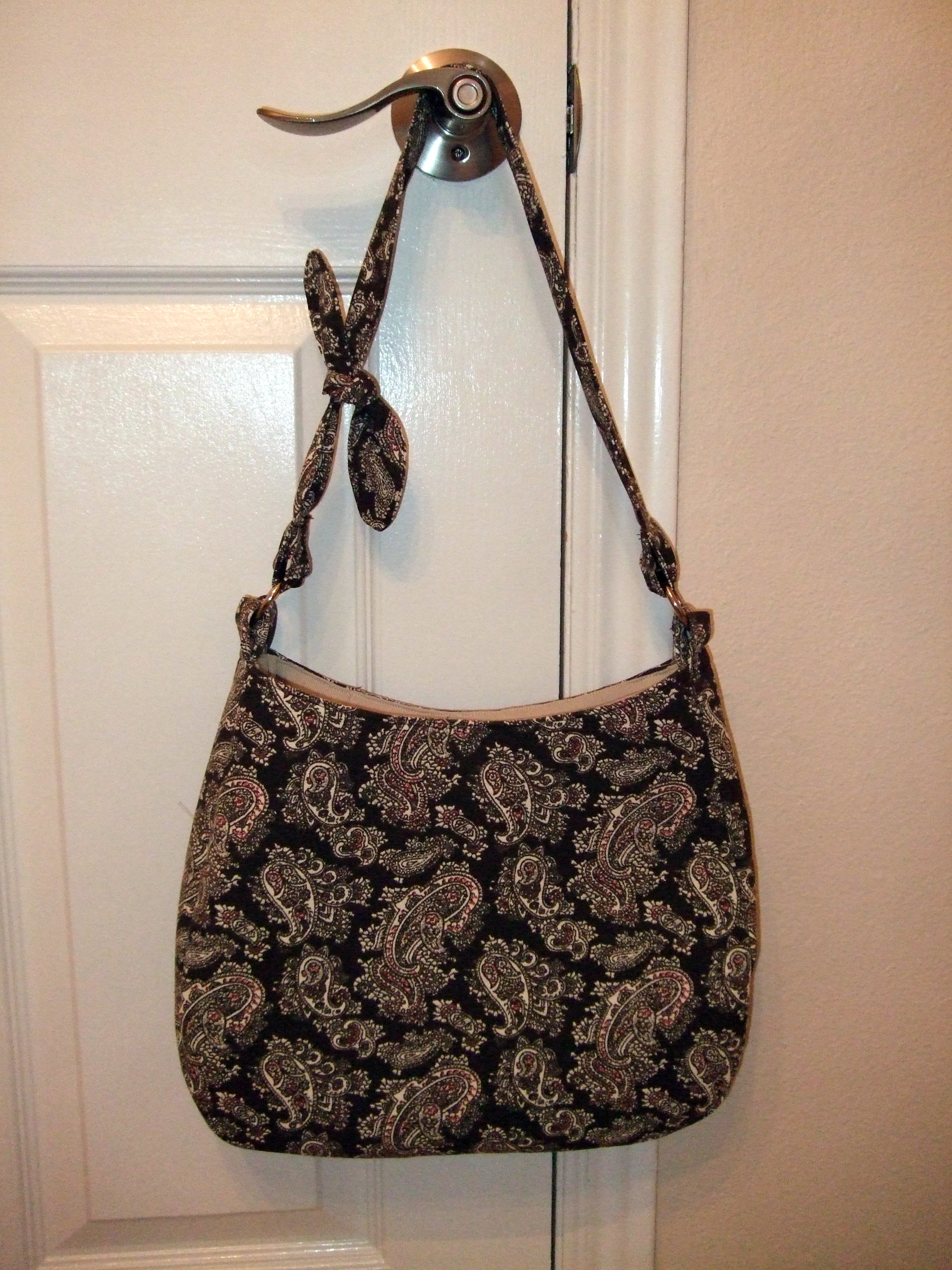 ... Pattern for Purse - Purse Sewing Pattern - How To Make A Hobo Bag