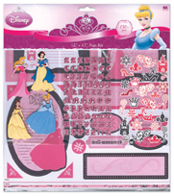 EK success disney princess page kit 12×12