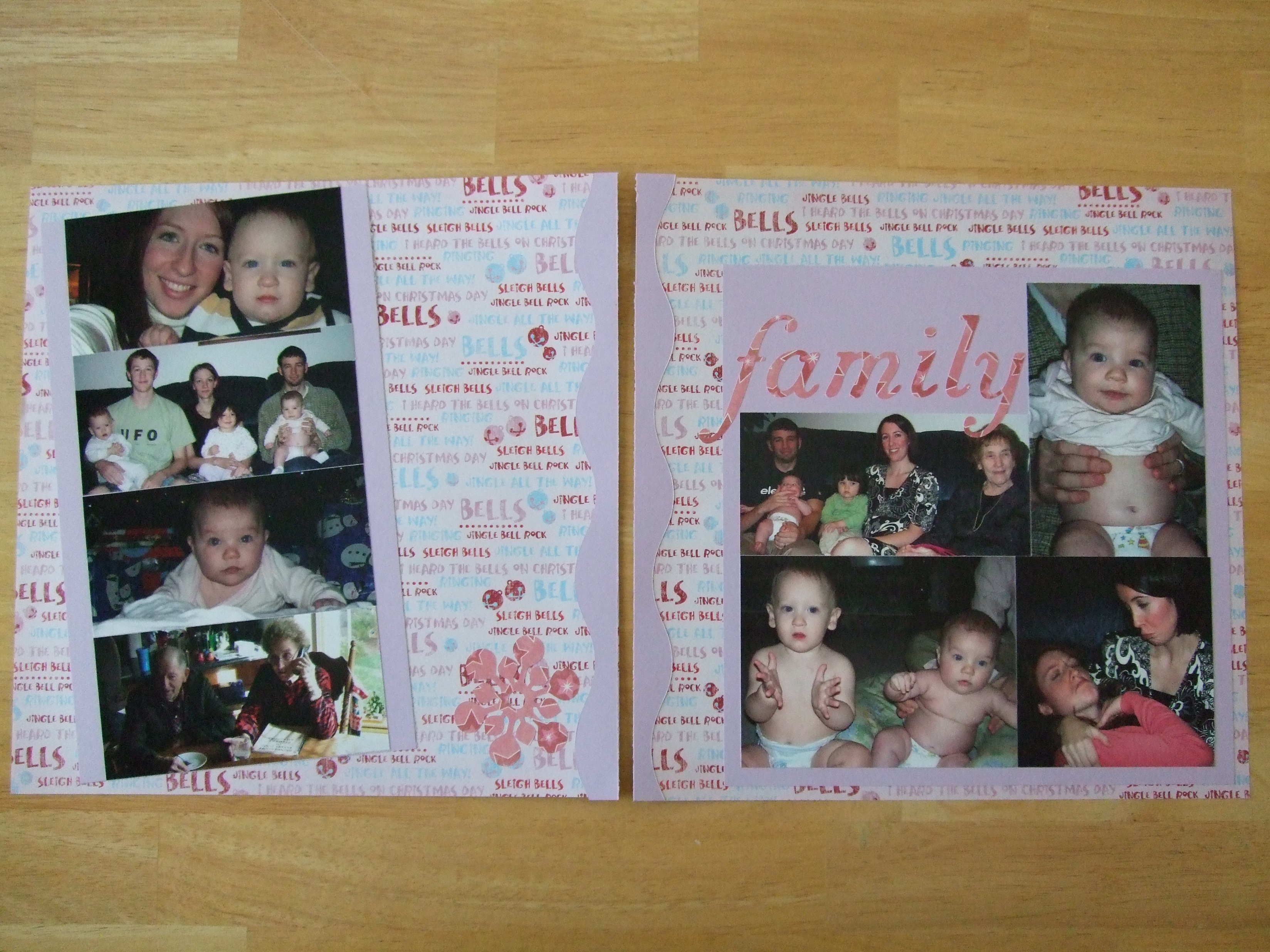 scrapbooking page example