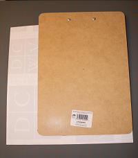 mod podge clipboard project