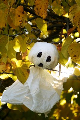 plastic bag ghost