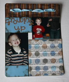 scrapbooking with vellum