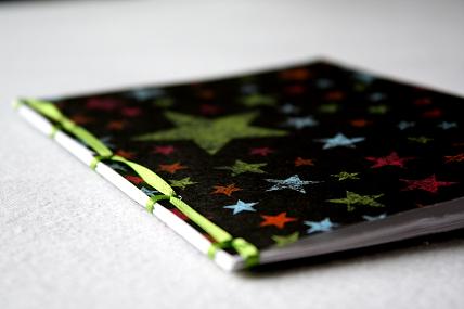 handmade japanese stab notebook