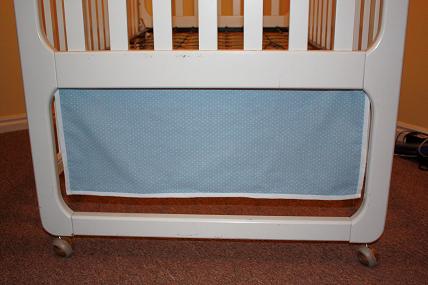 make your own baby bedding crib bedskirt