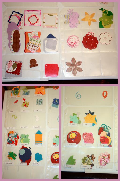 Scrapbook Shapes - Scrapbooking Shapes - Shape Storage for