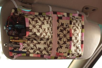 car visor organizer