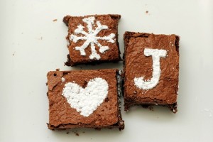 brownie stencil ideas