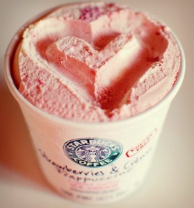 starbucks strawberry ice cream