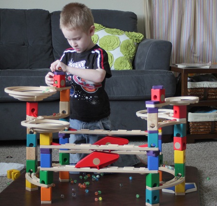 Quadrilla marble run extension hot sale set