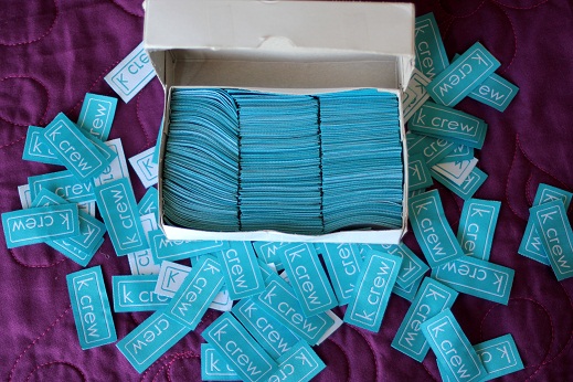 design your own fabric labels