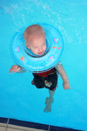 swimming hand tube
