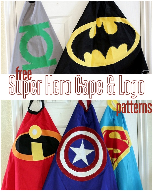 Printable Superhero Cape Template