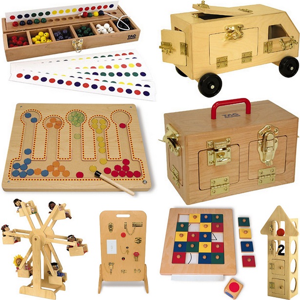 Smart Toys for Kids - Lock Box Wooden Toy Memory Game | Vanilla Joy