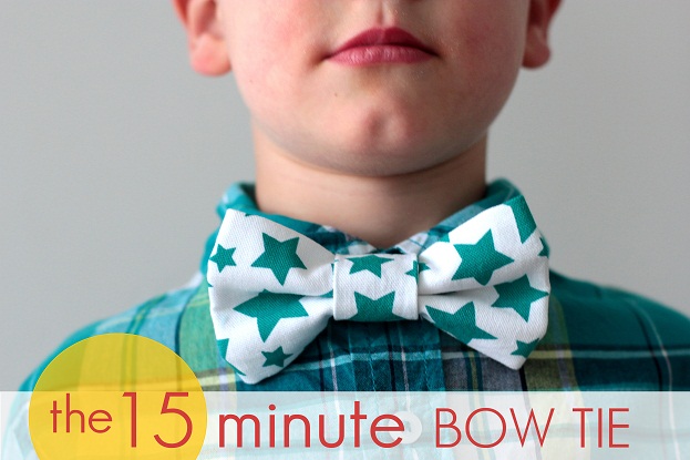 15 minute bow tie