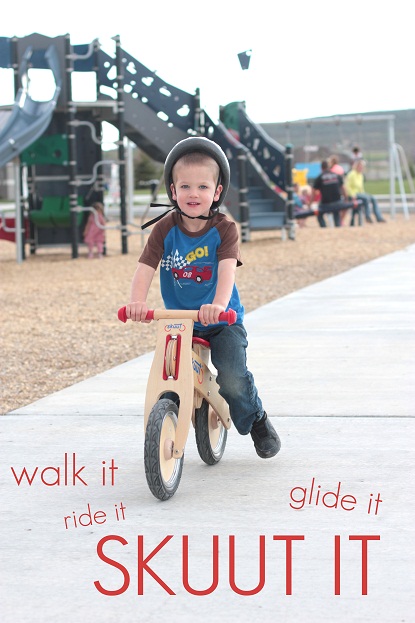 GIVEAWAY Skuut Balance Bike 99 Vanilla Joy