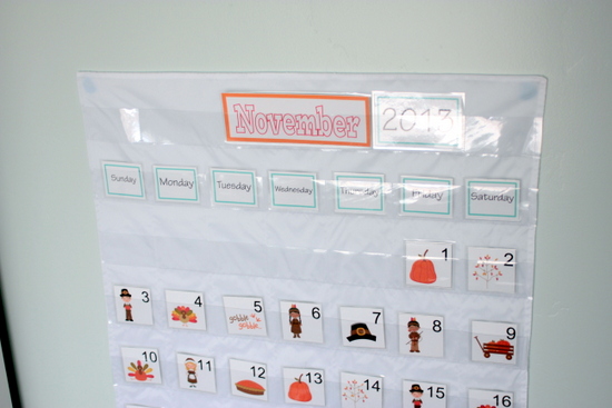 TUTORIAL* $5 Pocket Chart Calendar | Vanilla Joy TUTORIAL* $5 Pocket Chart Calendar | Vanilla Joy