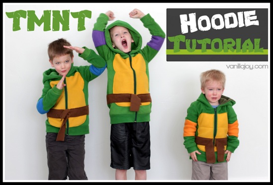 TMNT Costume Hoodies t-shirt