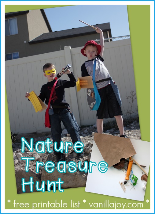 nature treasure hunt