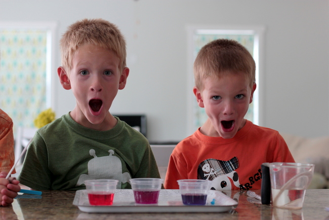 crystals science experiment