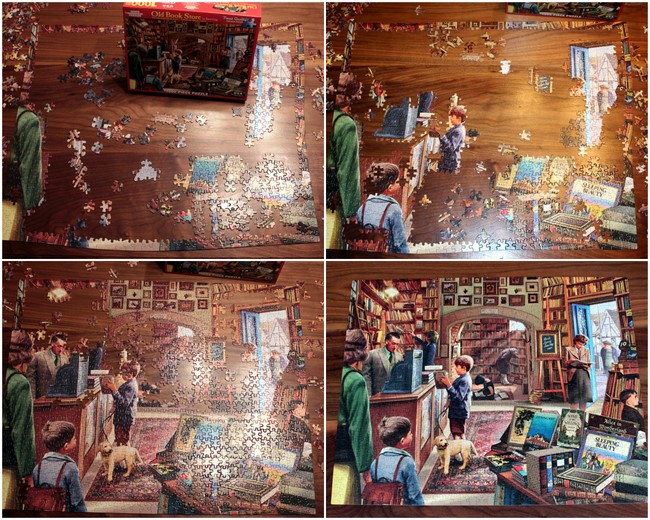 Christmas Seek and Find 1000 Piece Jigsaw Puzzle by White Mountain Puzzles  – Here Be Books & Games
