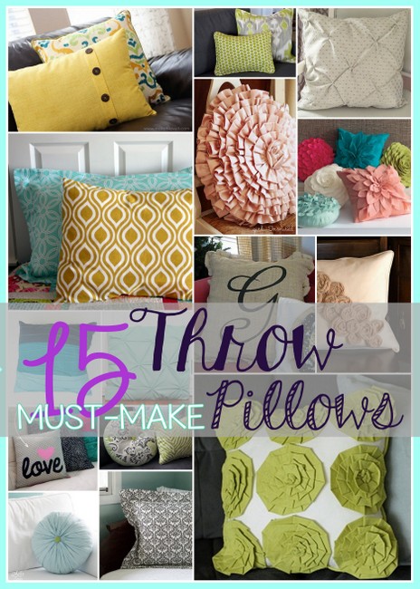 throw pillow sham pattern tutorial how to diy