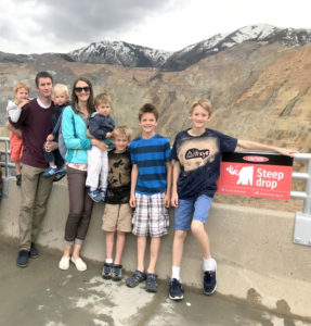 Norwood Family Outing visiting Kennecot Copper Mine