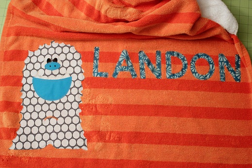 DIY Make a Child/Toddler Hooded Towel Pattern | Vanilla Joy
