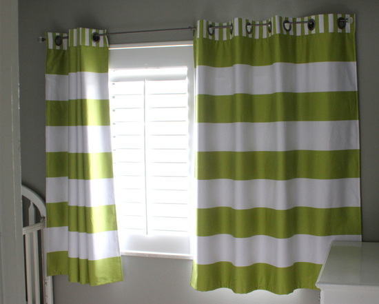 Lined Grommet Top Curtain Tutorial And